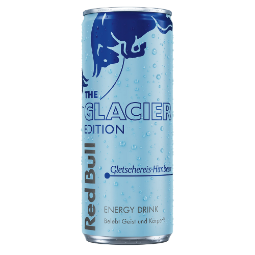 Red Bull Glacier Edition Gletsjerijs Framboos